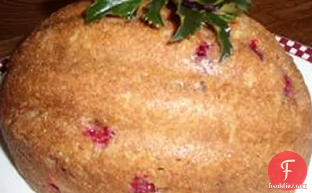 Nanny's Steamed Cranberry Pudding