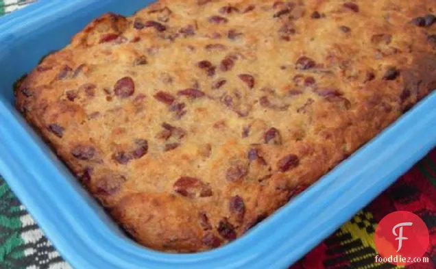 Bread Pudding with Dried Cranberries