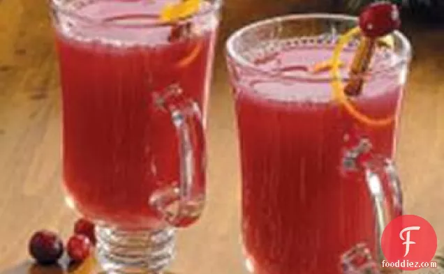 Hot Cranberry Citrus Drink