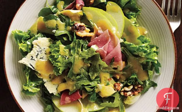 Fall Salad with Apples, Walnuts, and Stilton
