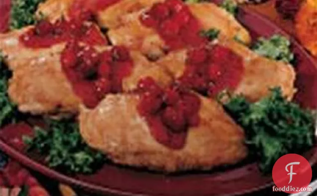 Chicken with Cranberries