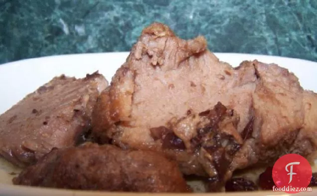 Cranberry Pork Crock Pot