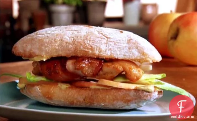 Bacon-Wrapped Chicken Sandwich
