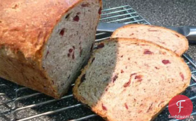 Rye Bread W/Dried Cranberries and Toasted Pecans (Bread Machine)
