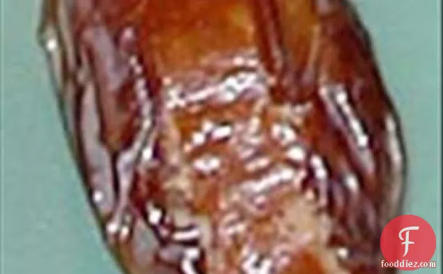 Linguiça-Stuffed Medjool Dates Wrapped With Bacon
