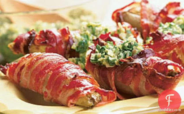 Grilled Or Broiled Endive With Pancetta And Salsa Verde