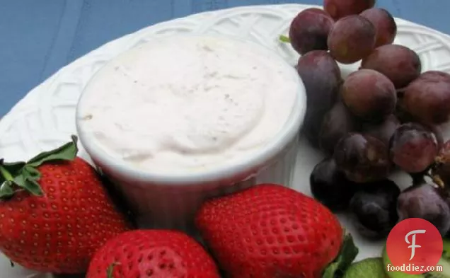 Fresh Fruit With Strawberry Cream Cheese Dressing