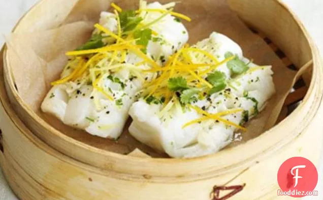 Steamed Fish With Ginger & Orange