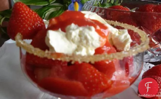 Strawberries to Die for - With Cointreau Sauce