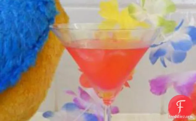 Lychee Lady Cocktail – a Tropical Martini from the Island
