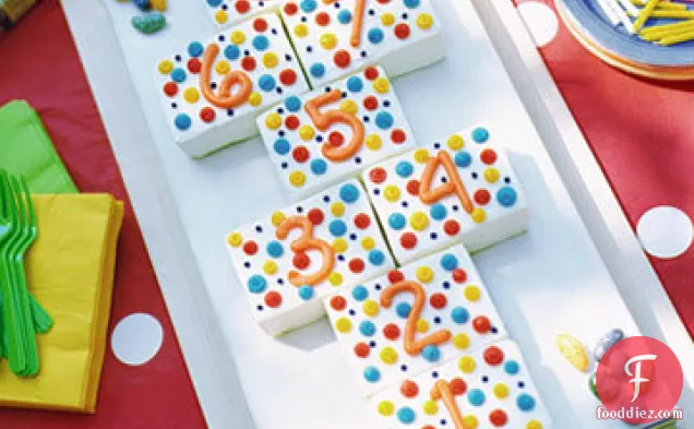 Polka-Dot Birthday Cake
