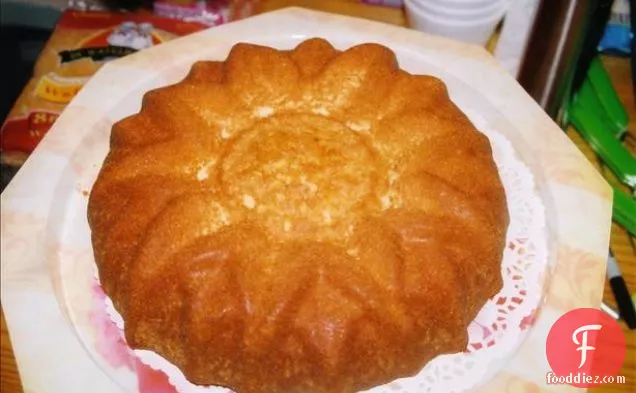 सुस्वाद नींबू बंडल केक डब्ल्यू / नींबू क्रीम पनीर फ्रॉस्टिंग