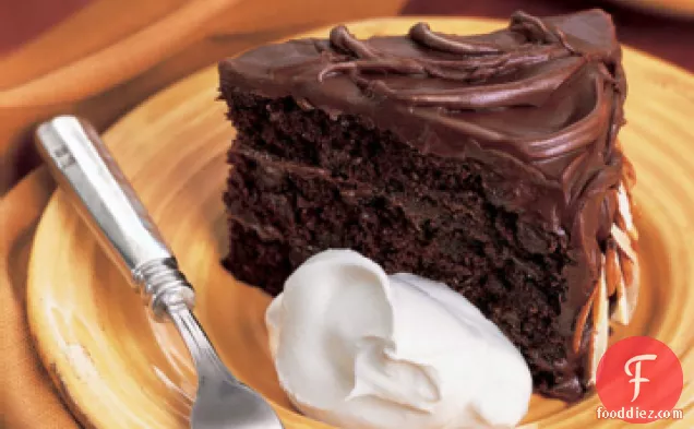 Chocolate-Amaretto Layer Cake
