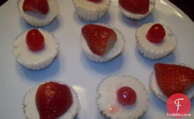 Mini Cheesecake Bites - No Bake