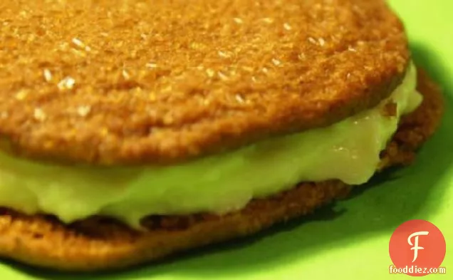 Lemon Cheesecake Sandwiches