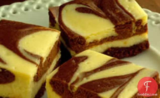 Marbled Cheesecake Bars