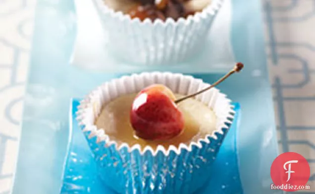 Individual Vanilla Cheesecakes