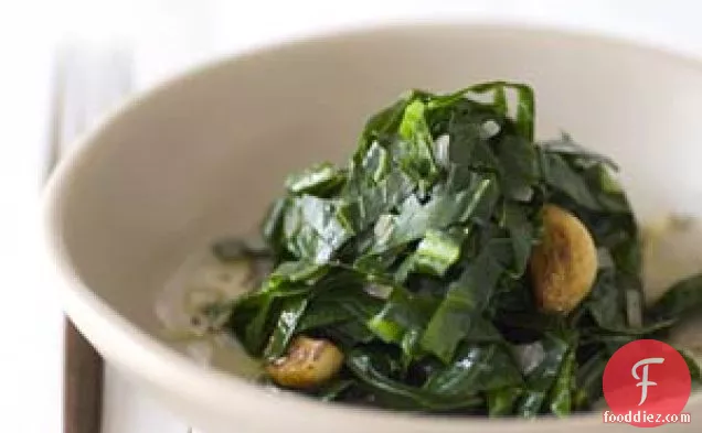 Brazilian-style Collard Greens