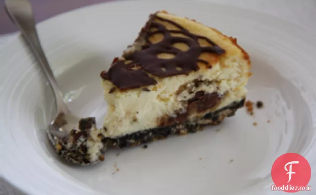 Chocolate Chip Cookie Dough Cheesecake