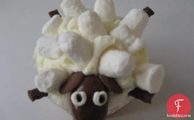 Sheep Cupcakes