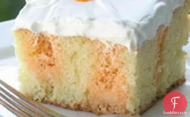 मलाईदार नारंगी केक