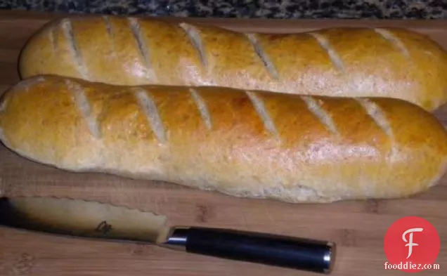 Bread Machine Italian Bread (Baked in Oven)