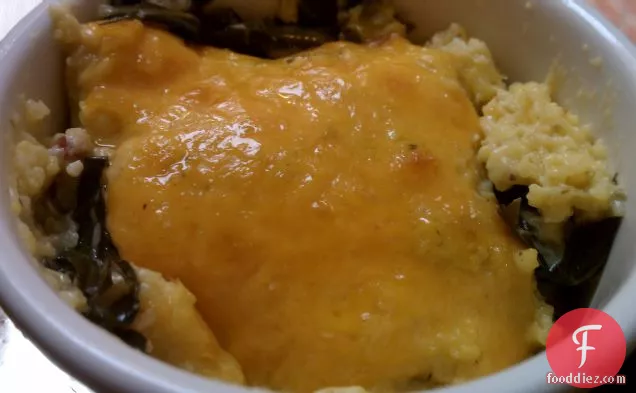 Southern Grits And Greens Casserole
