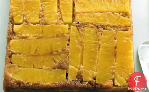 Light Pineapple Upside-Down Cake