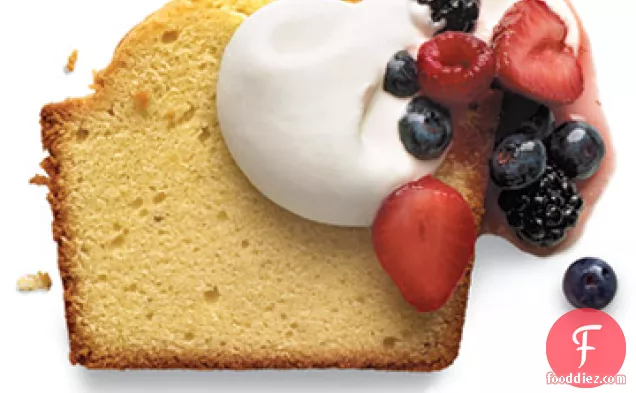 Classic Pound Cake Topping