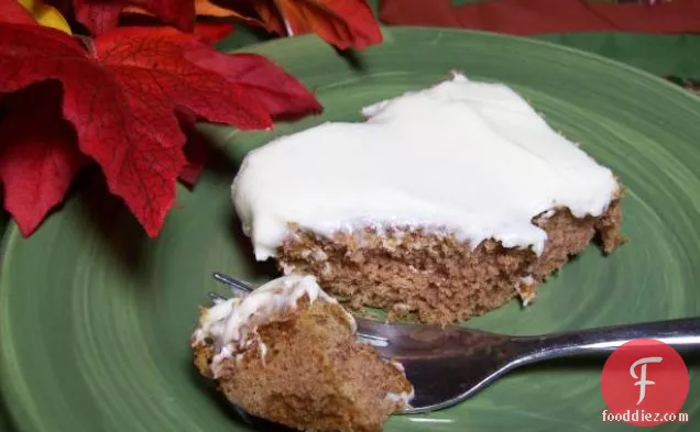 Applesauce Cake With Cream Cheese Frosting