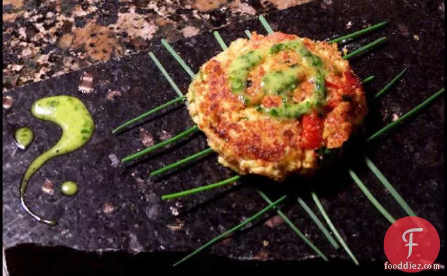 Moroccan-Spiced Crab Cakes