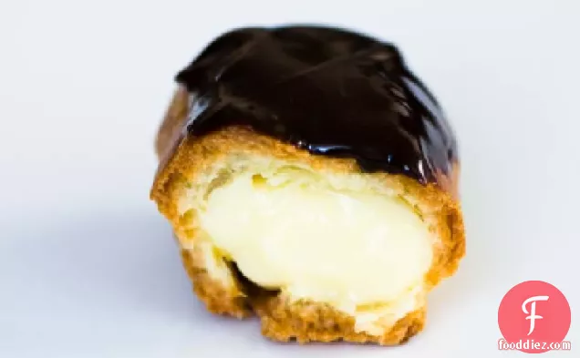Cream-Filled Chocolate-Covered Eclairs