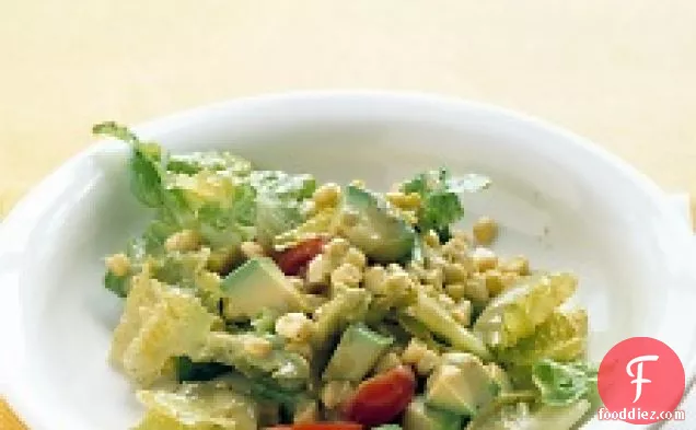 Romaine, Avocado, And Corn Salad