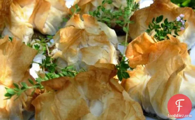 Goat Cheese Wrapped in Phyllo