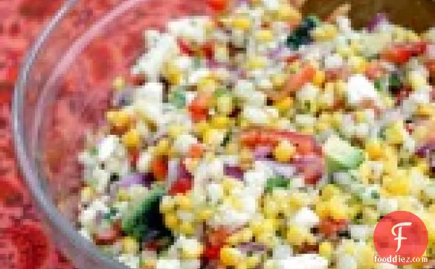Corn Salad With Queso Fresco
