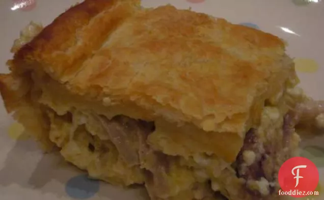 Chicken and Cheese Pie
