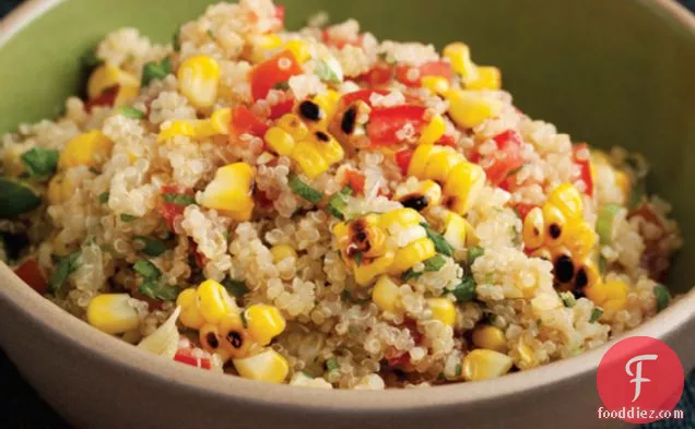 Grilled Corn And Quinoa Salad Recipe