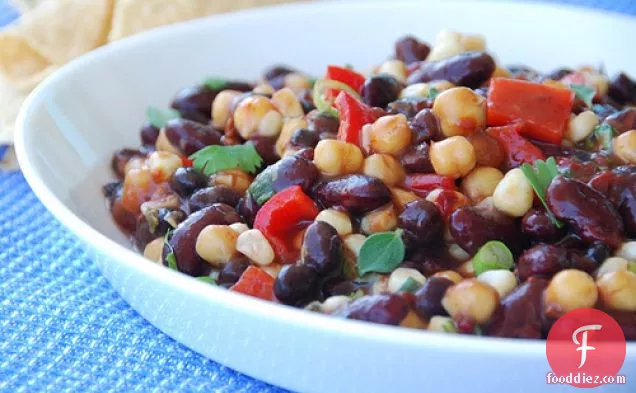 Chipotle Barbecue Bean And Corn Salad
