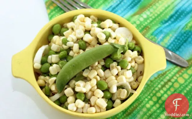 Pea & Sweet Corn Salad