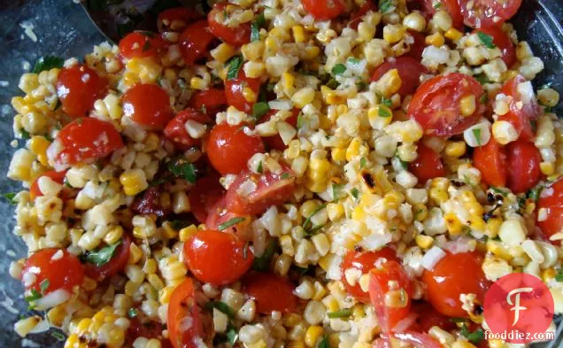 Heirloom Tomato And Grilled Corn Salad