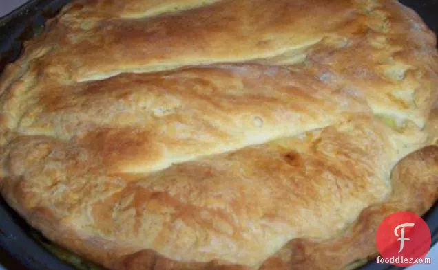 Four Ingredients Chicken Pot Pie