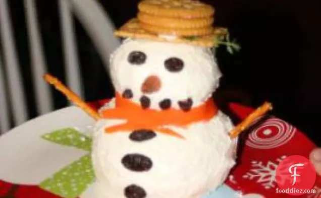 Frosty the Cheese Ball