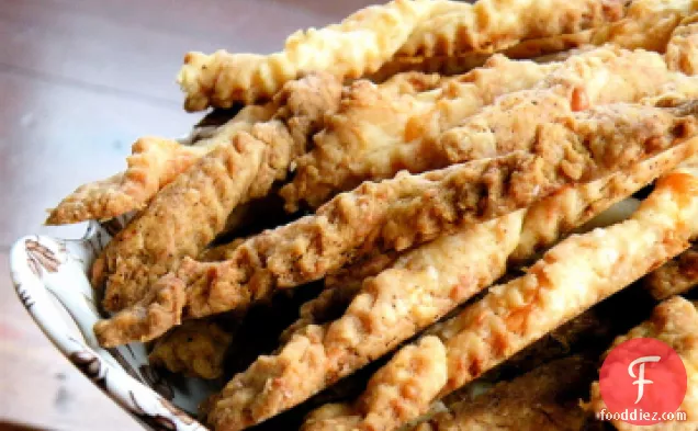 Spicy Cumin Cheese Straws