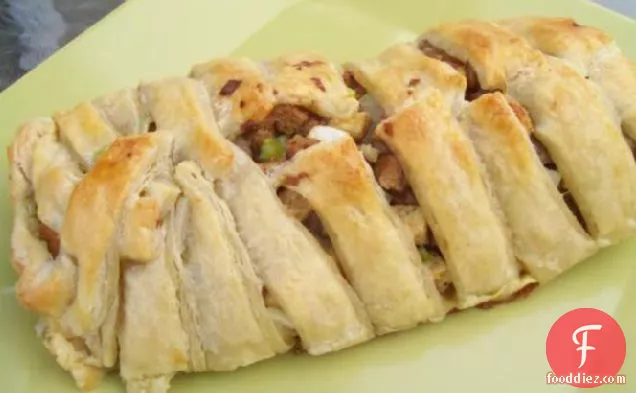 Stuffing in Puff Pastry