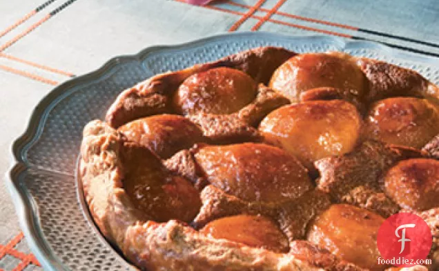 वेनिला-मसालेदार कारमेल और नाशपाती तीखा