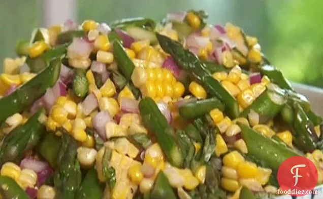 Corn and Asparagus Salad