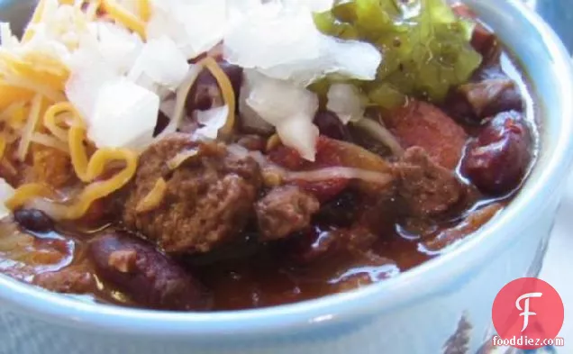 Yummy Quick and Easy Beans 'n Wieners Chili