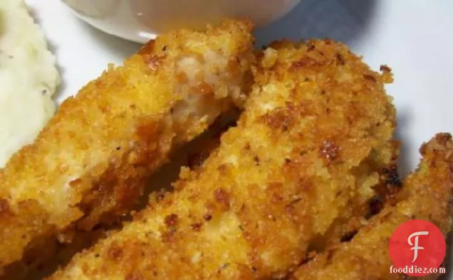 Coated Chicken Strips With a Twist