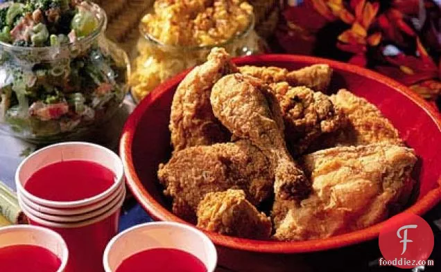माँ का तला हुआ चिकन
