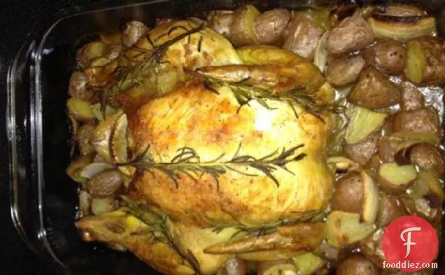 Simple and Easy Roast Chicken